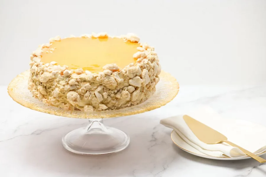 Tarta de Naranja y Turron 2