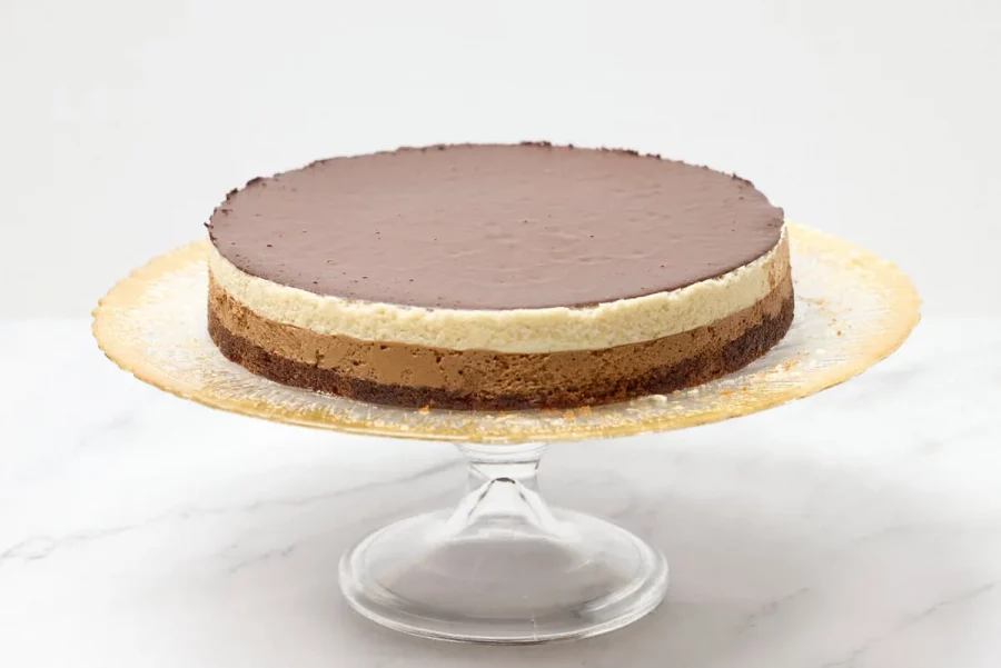 Tarta de Tres Chocolates